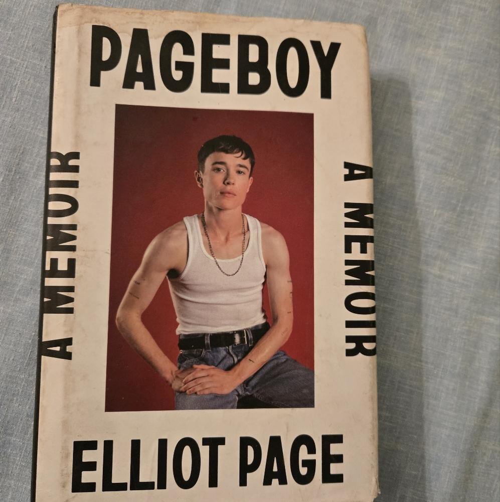 Pageboy. Hardcover Book By Elliot Page